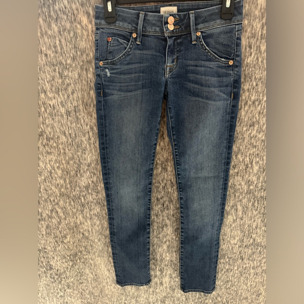 Hudson Nicole Ankle Skinny jeans size 24